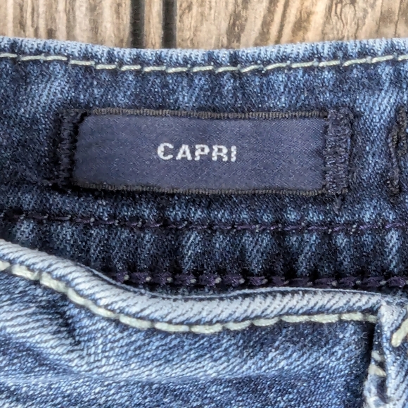 Vigoss Size 6 Heritage Fit Capri Jeans - Picture 8 of 14